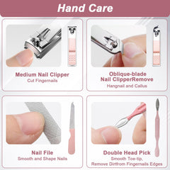WOXVM limpiador de uñas, higiene segura para uñas limpias.