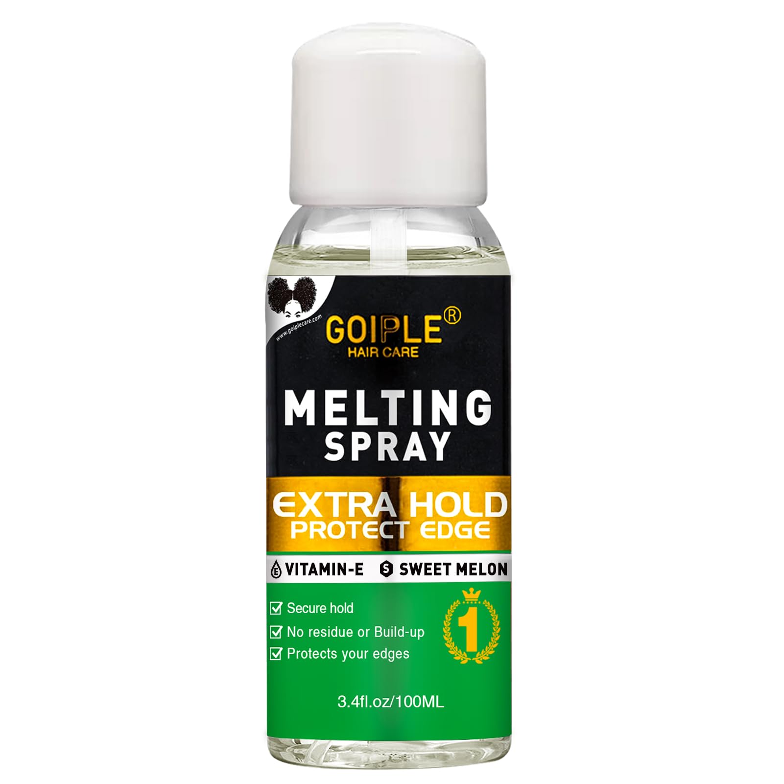 WOZUTUNT botella de aerosol encaje derretido para un acabado natural
