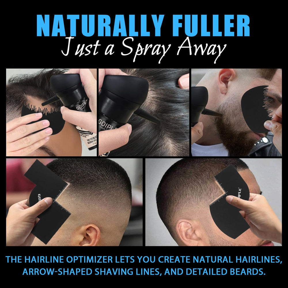 WOZUTUNT Cabello-barba-coordinado compatible para un aspecto armonioso.