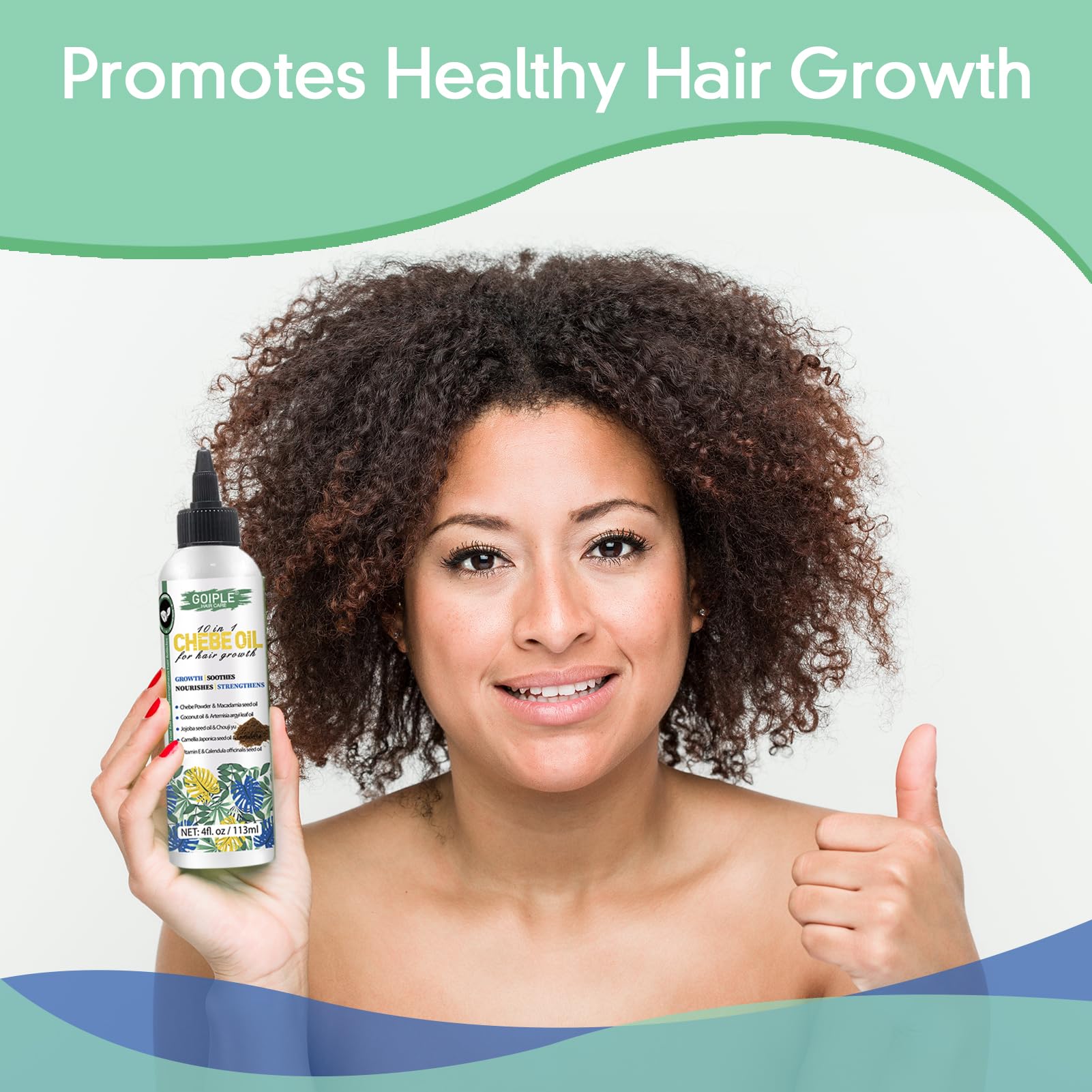 WOZUTUNT Cabello con brillo saludable tras cada uso.