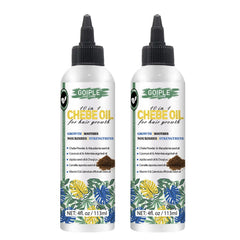 WOZUTUNT Chebe Oil bottle for scalp nourishment and shine.