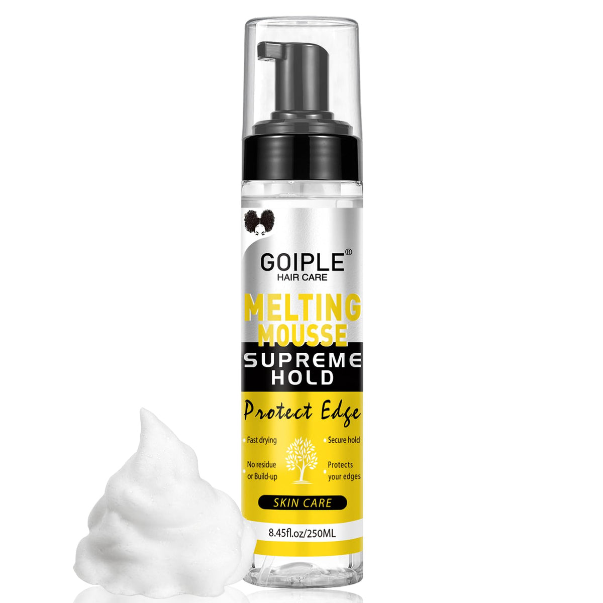 WOZUTUNT Mousse Melting encaje: fijación precisa para un acabado natural