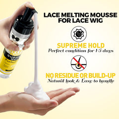 WOZUTUNT Mousse: secado rápido para una aplicación sin dificultades