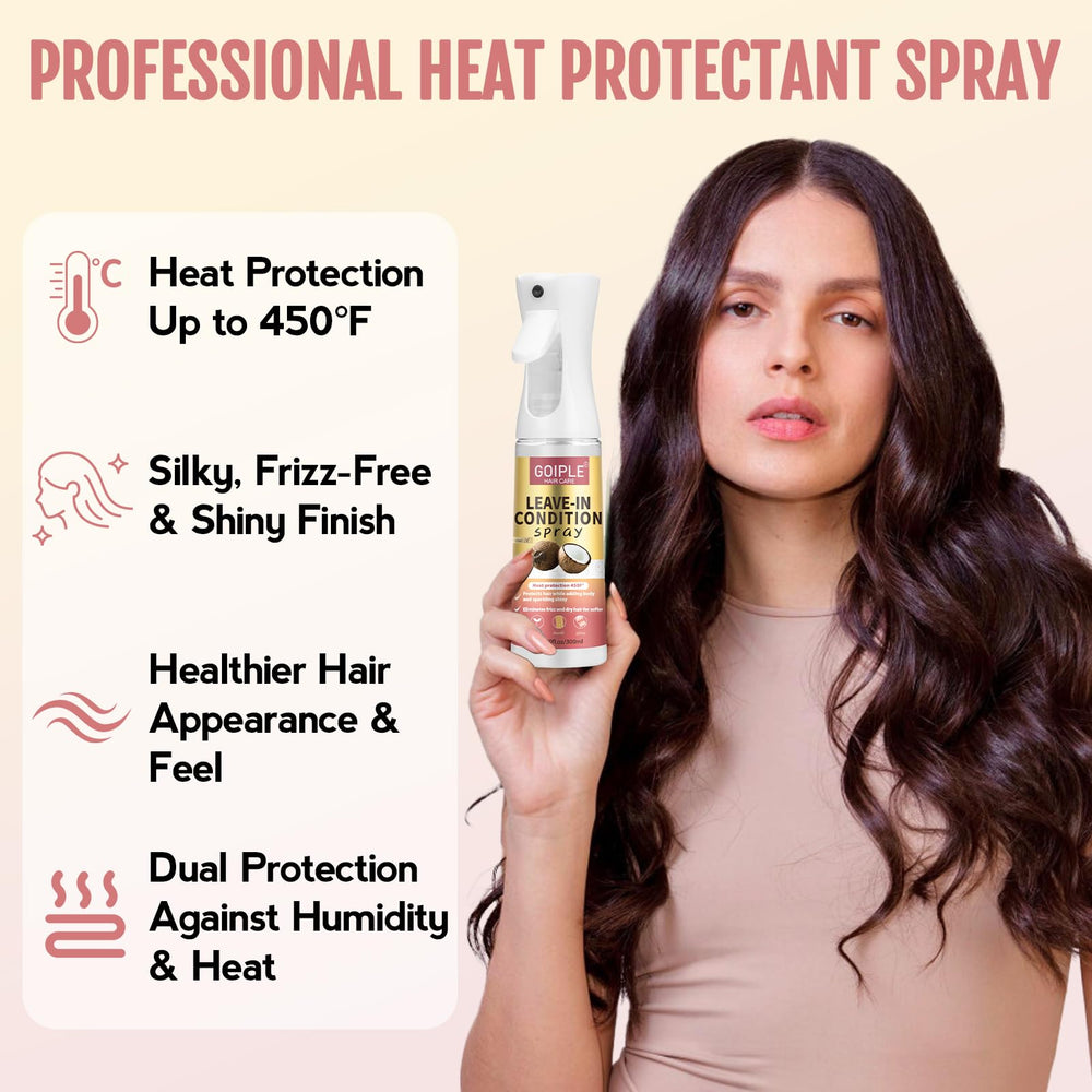 WOZUTUNT protección térmica para secado, resultado sedoso y sin frizz