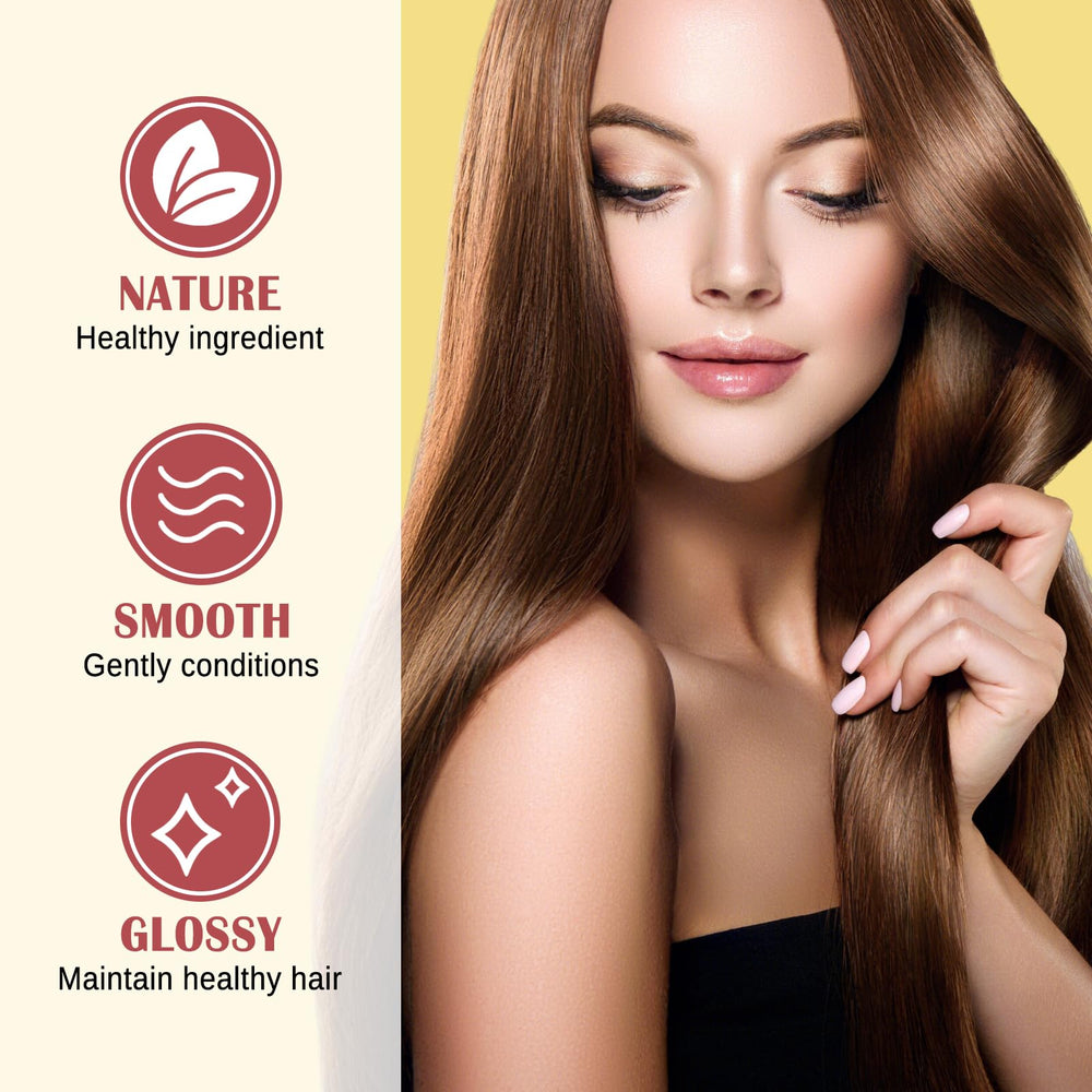 WOZUTUNT spray brillo natural cabello: aporta brillo natural sin grasa.
