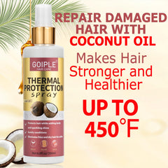 WOZUTUNT spray protección calor Coco frasco: facilita el peinado sin dañar el cabello.