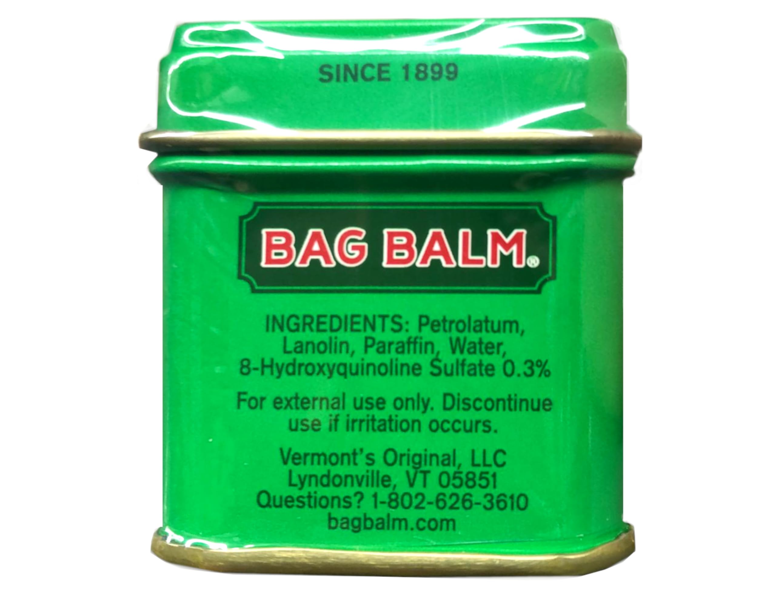 WPARHUS Bag Balm Envase Frontal: presentación práctica para uso rápido.