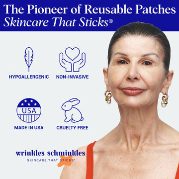 Hidratación de labios con parche de silicona Wrinkles Schminkles para una piel más suave.