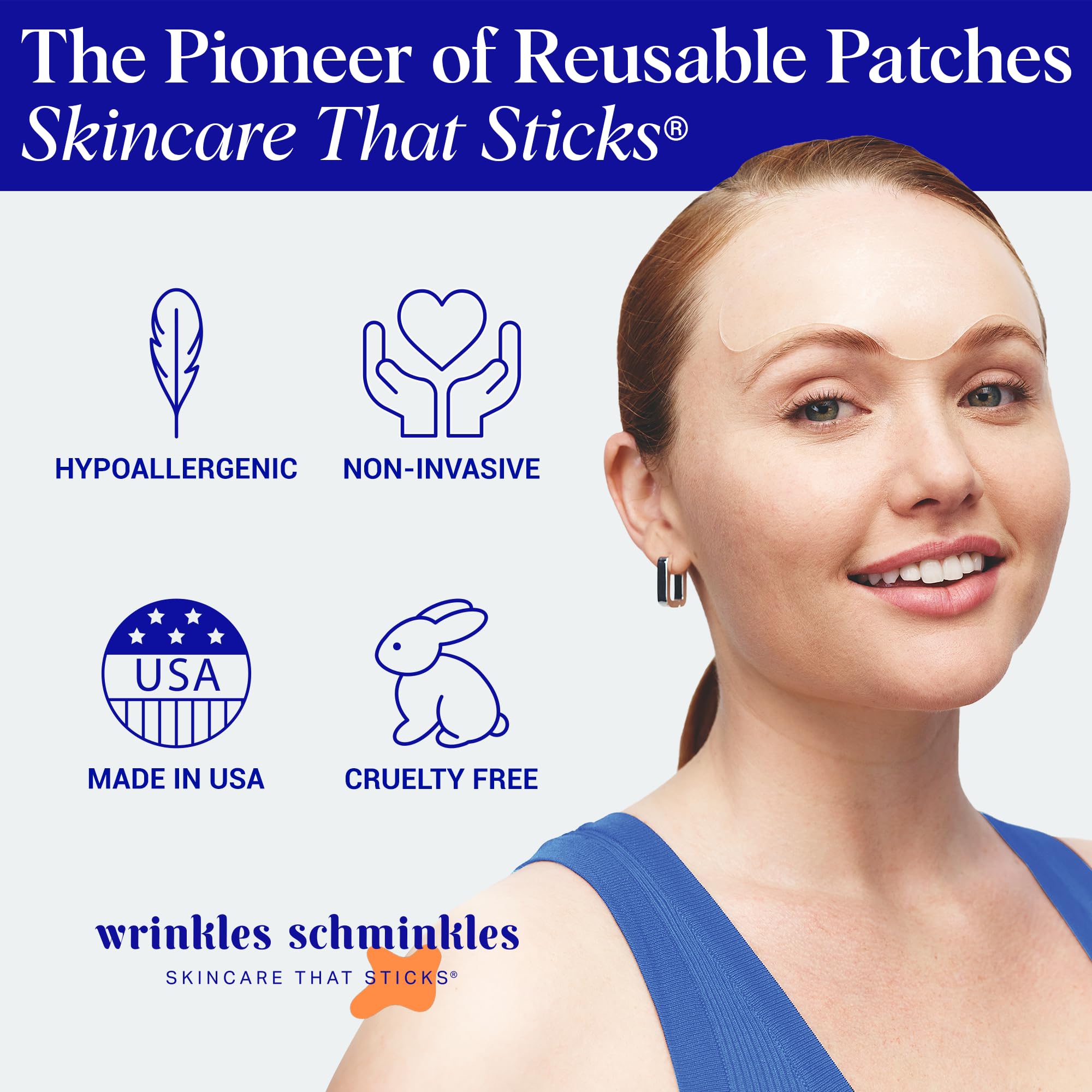 Parche de frente Wrinkles Schminkles favorece hidratación y refinamiento de la piel.