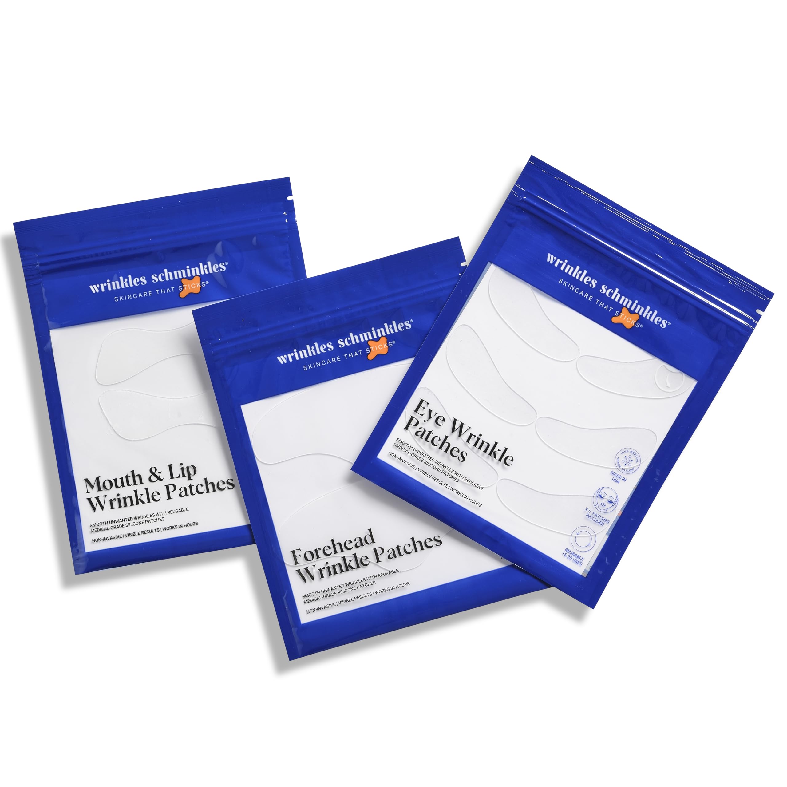 Parche labial Wrinkles Schminkles para suavizar líneas alrededor de la boca.