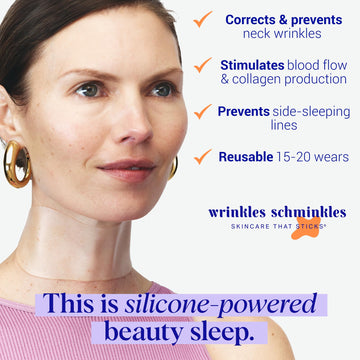 Parche Wrinkles Schminkles de cuello, sin necesidad de productos extra
