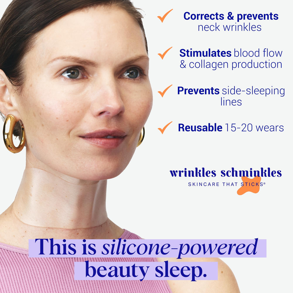 Parche Wrinkles Schminkles de cuello, sin necesidad de productos extra