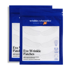 Parches Wrinkles Schminkles para ojos, contorno de ojos, suavizan arrugas durante la noche.