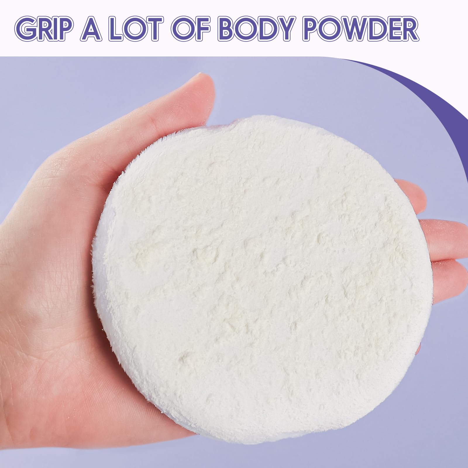 WSYUB aplicador de polvo para baño con aplicación fácil.