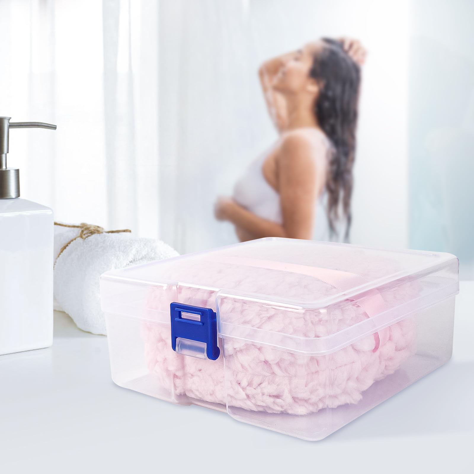 Esponja WSYUB ideal para retoques de maquillaje ligero.