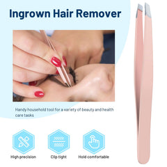 Pinzas WSYUB para delinear cejas y eliminar vello no deseado.