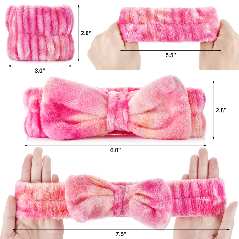 Wteehn diadema con lazo: diseño bonito que acompaña la rutina de cuidado.