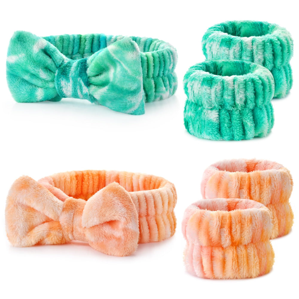 Diadema Wteehn para spa mantiene el cabello fuera de la cara durante la limpieza.