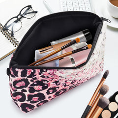 Organizador compacto Wteehn para maquillaje y accesorios, facilita la organización en viajes.