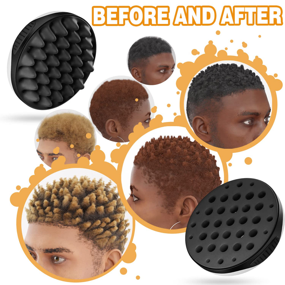 WTTORDE: enfoque en rizos Afro con giro suave para peinado rápido.
