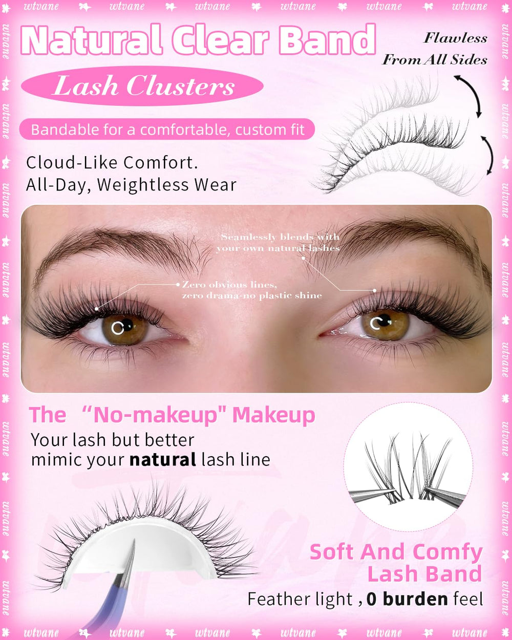 Longitudes 8-10mm de wtvane para combinar estilos sutiles y glamorosos.