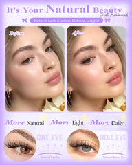 wtvane longitudes 8-12 mm de clusters para un look natural