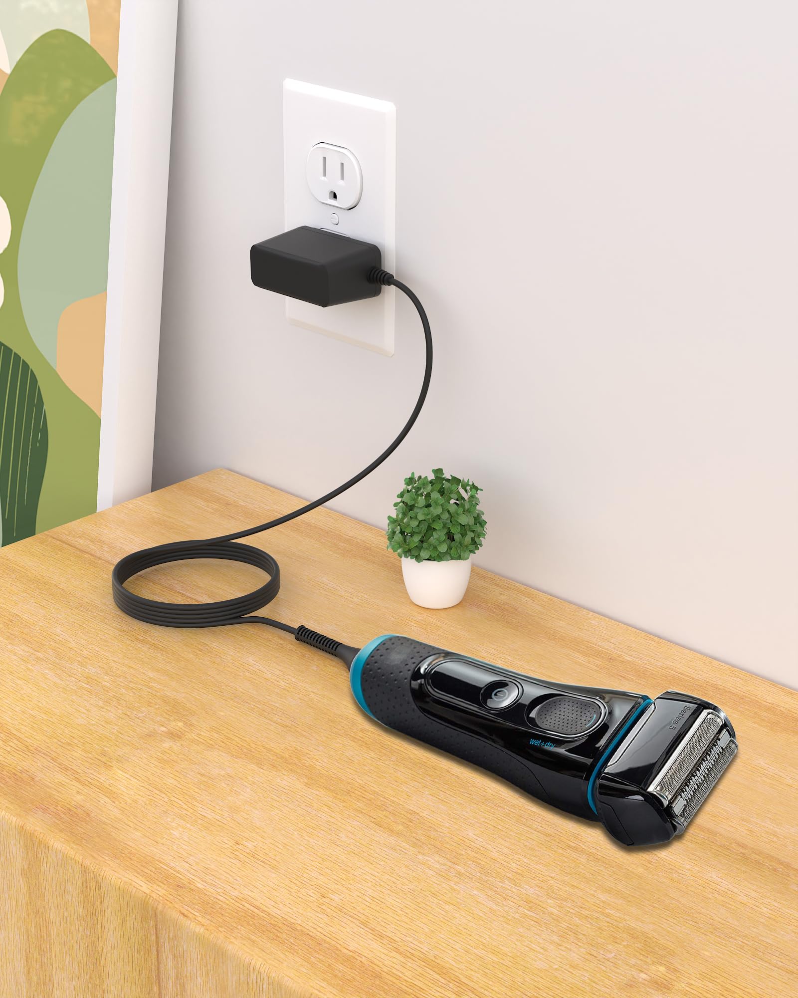 Cargador WUKUR, compatible con serie Braun 1 a 9