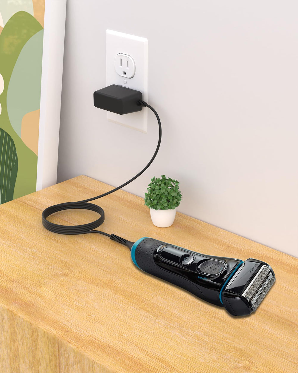 Cargador WUKUR, compatible con serie Braun 1 a 9