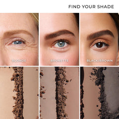 WUNDERBROW tonos mezclables para cejas con efecto ombré.