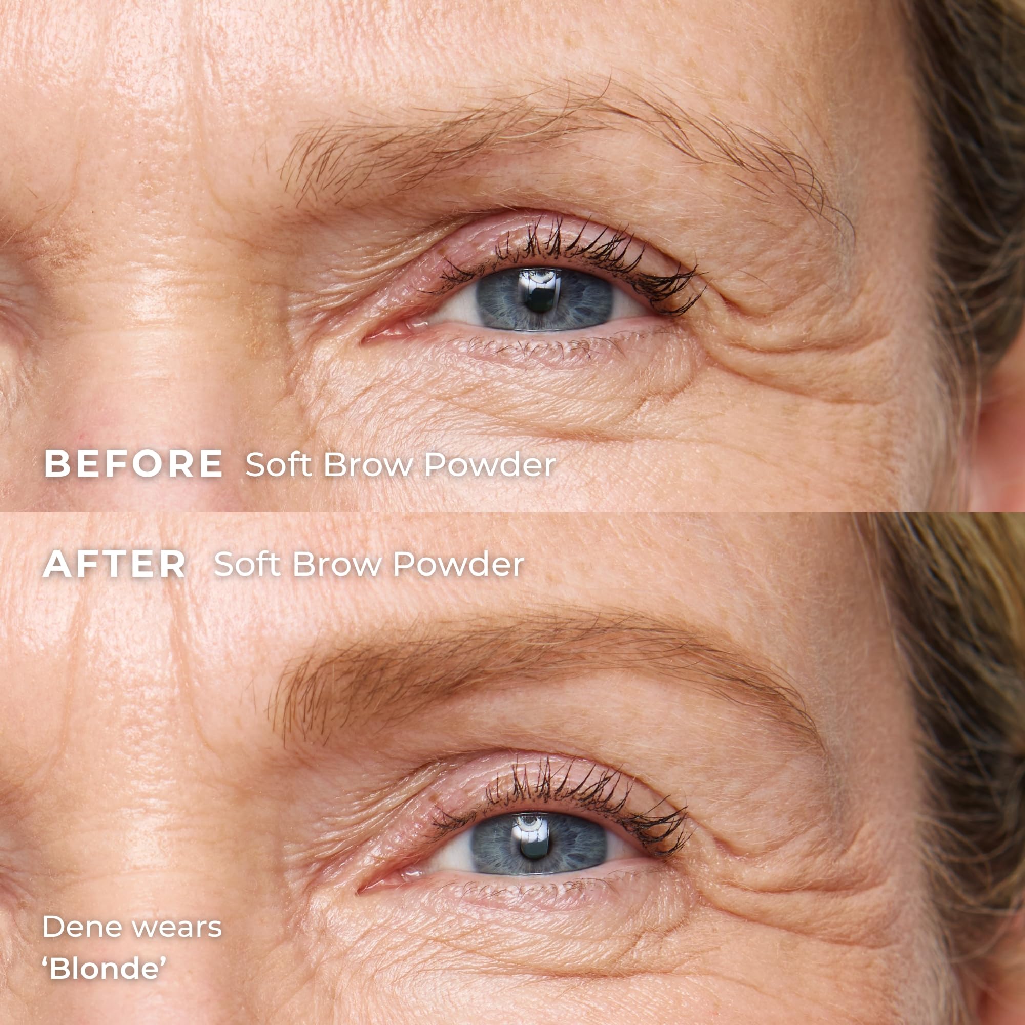 WUNDERBROW dos tonos para cejas, mezcla suave para color personalizado.
