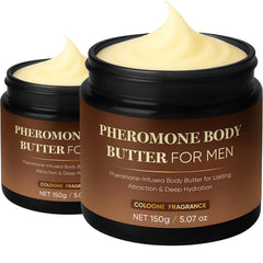 WXDOAU manteca corporal feromona para hombres, fragancia duradera para uso diario.