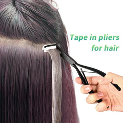 Clips para cabello wxfhtda permiten sujetar mechones durante la instalación.
