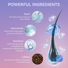 WXMX W-Regrow Pro: ingredientes multi-herba para nutrir el cuero cabelludo
