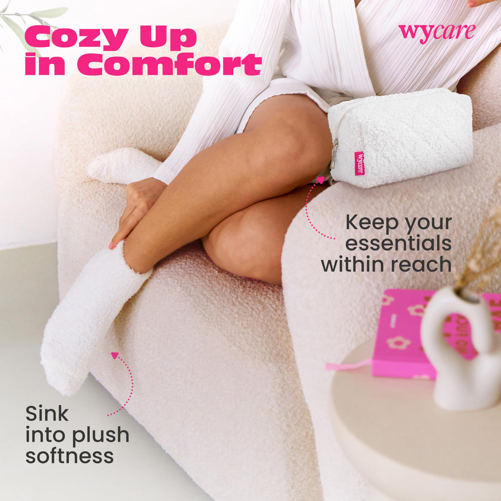 Wycare calcetines cálidos, suaves y acogedores para descansar en casa.