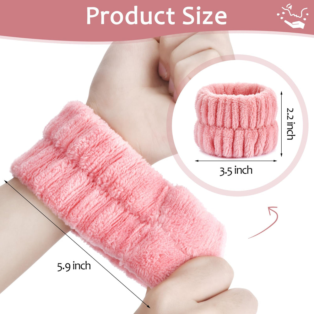 Wykodra protector-munecas para lavado de cara evita salpicaduras