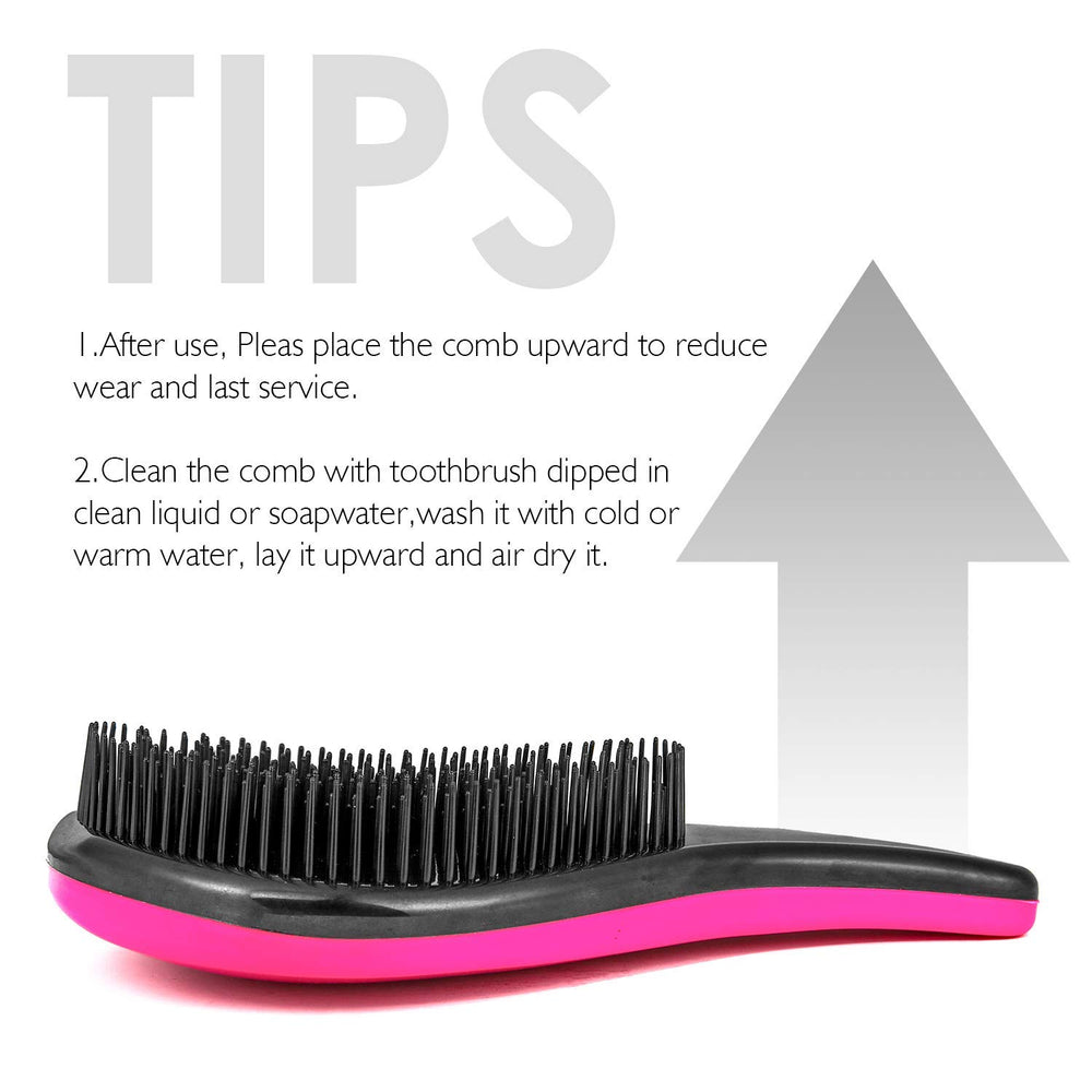 WYNK cepillo desenredante para cabello húmedo, facilita peinado suave.