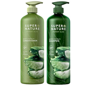 XALEZ Aloe Champú: botella con lavado suave que hidrata y limpia el cabello.