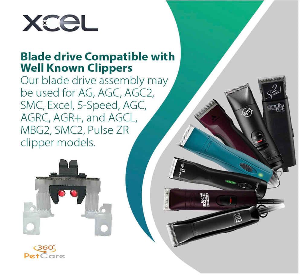 XCEL guía de hoja pack de 3 unidades para recortadoras compatibles.
