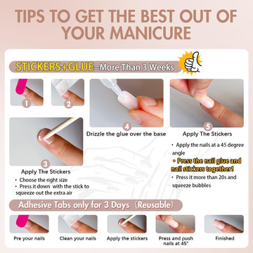 XCREANDO uñas reutilizables de gel para durabilidad