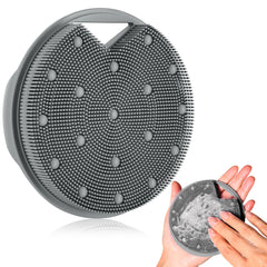 XCRUCC exfoliante de silicona con zinc para exfoliar suavemente y mantener higiene.