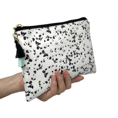 XDMXY bolsa cosméticos de cuero sintético, elegante y duradera para uso diario