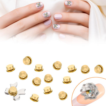 Xelsluthe accesorios para uñas con giro, facilidad de aplicación.