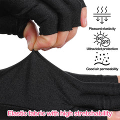 Xelsluthe guantes UV con protección UPF, protección solar confiable