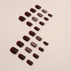 Xenophoer kit completo de uñas pegables con accesorios para aplicación limpia.