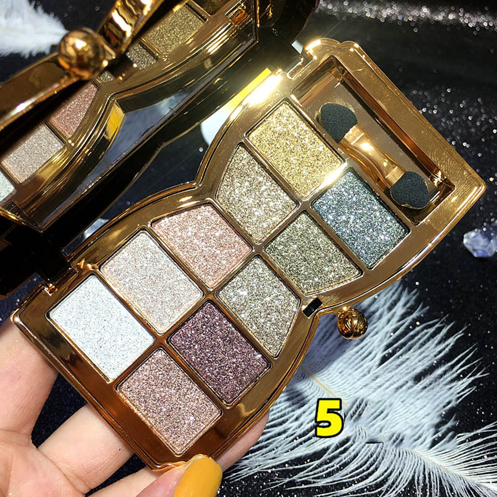 XFEXM sombras mate con pigmentación alta para acabado suave y duradero.