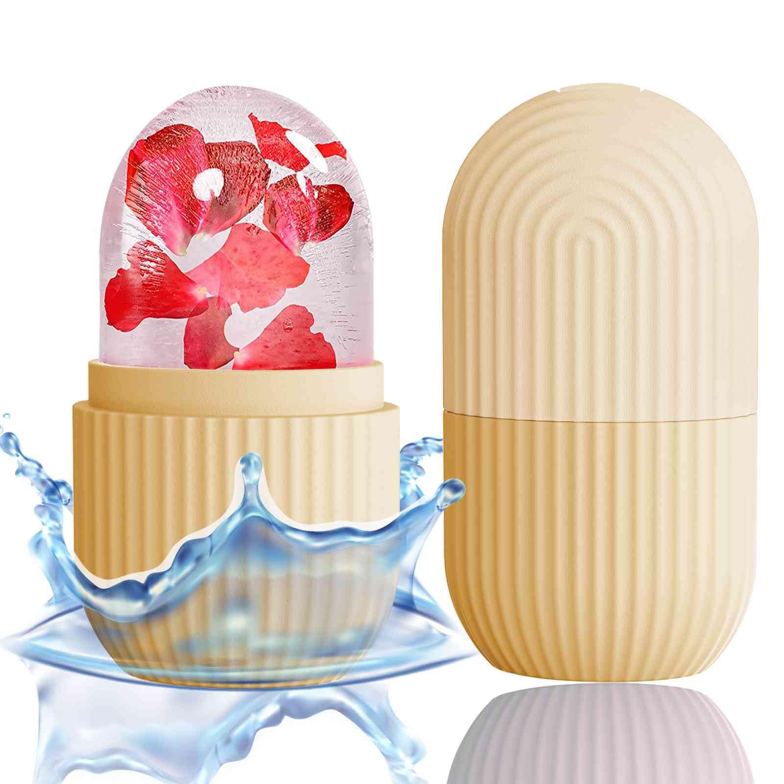 XHJRI rodillo de hielo para la cara: mejora circulación y reduce hinchazón.