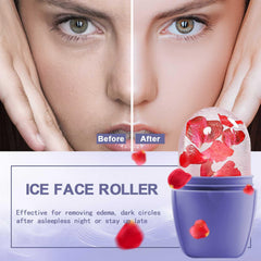 Rodillo frio para ojos de XHJRI reduce ojeras y hinchazón de manera suave