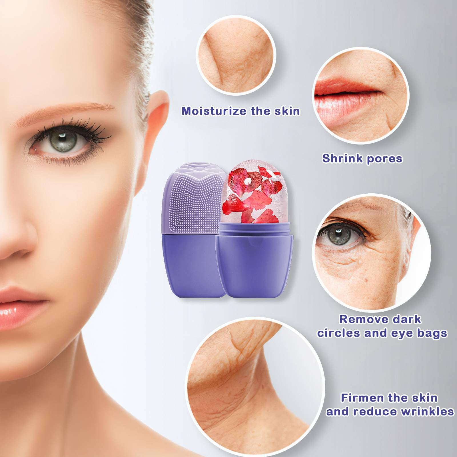 Uso diario con XHJRI para rostro para potenciar la circulación y revitalizar la piel