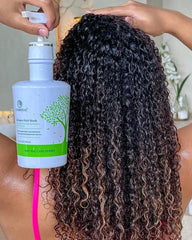 Xiaomoxuan control del frizz para cabello rizado y liso, brillo duradero.