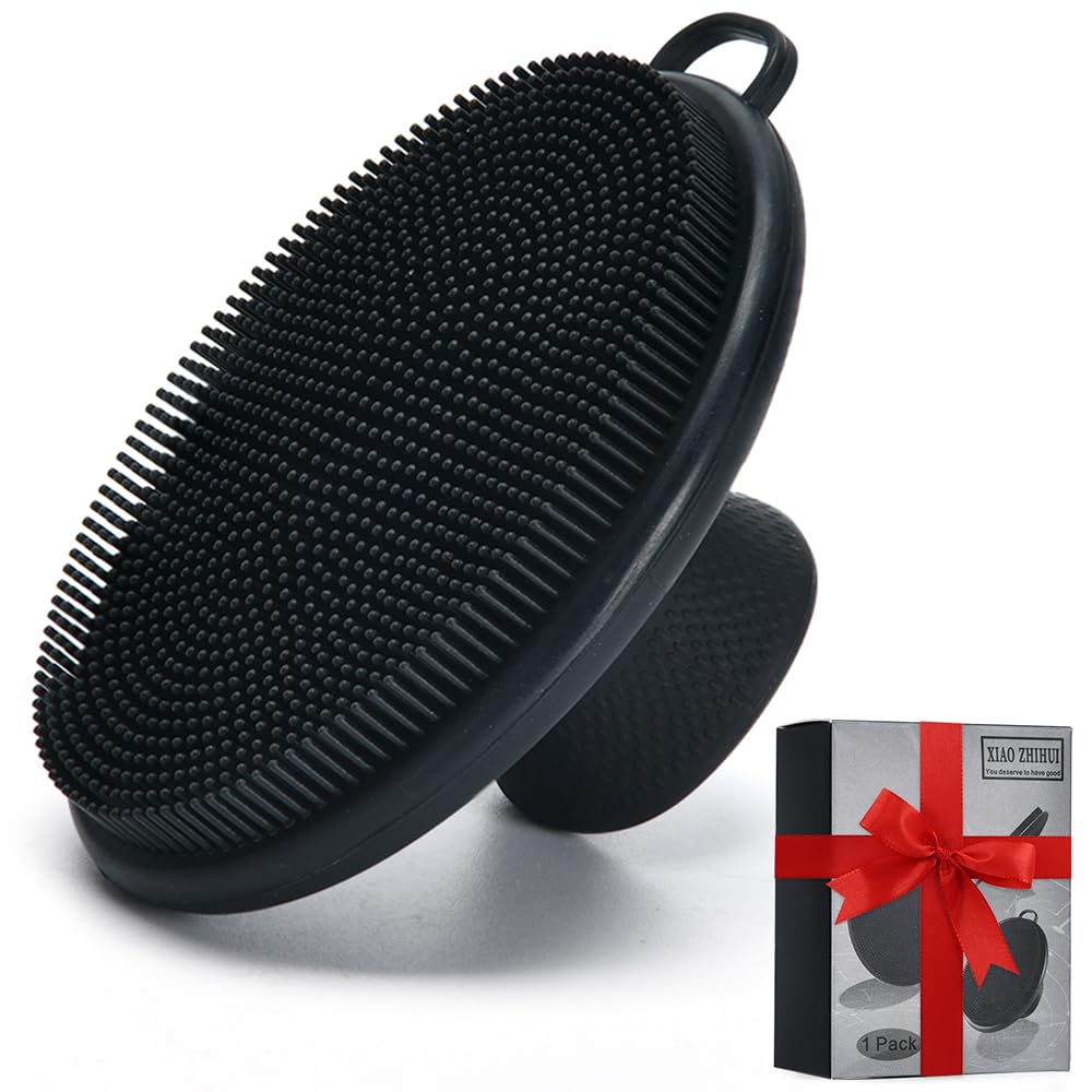 XIAOZHIHUI cepillo facial cerdas de silicona 1262 para exfoliar suave